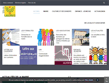 Tablet Screenshot of lauris.fr